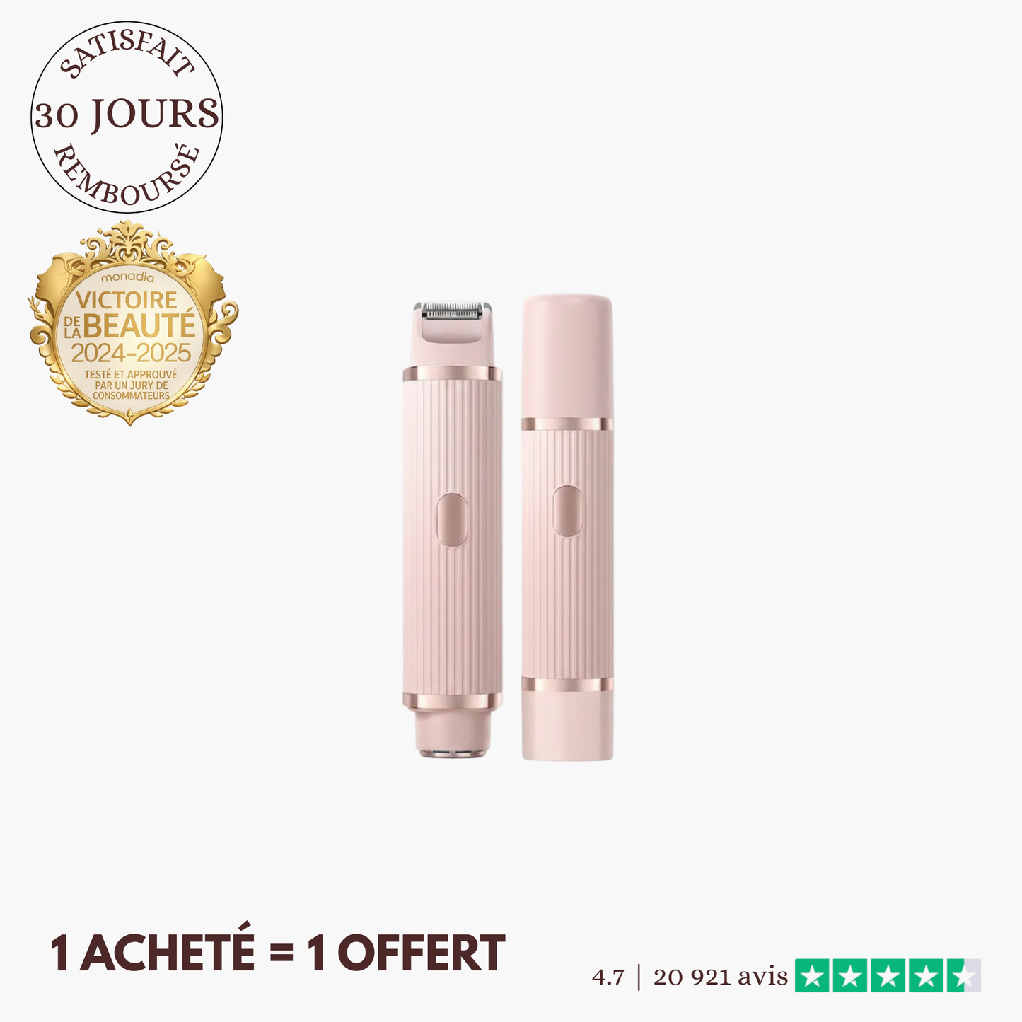 Yeorswift - Rasoir électrique 2 en 1