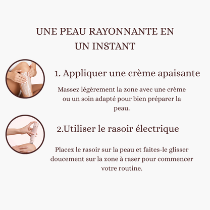Yeorswift - Rasoir électrique 2 en 1